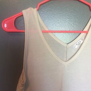 White sleeveless Shirt